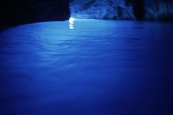 Blue cave, Kostelorizon