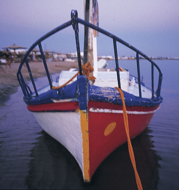 Boat in Dahab, 1999