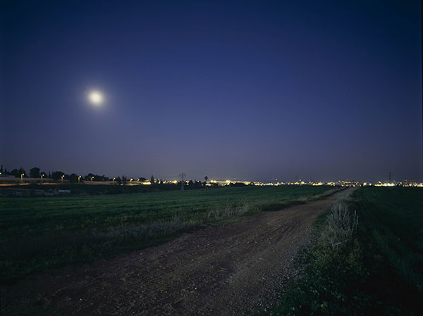 Moon over Ramat Hasharon