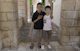 2 kids at school, Jerusalem - 2009