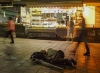 Man sleeping - Machane Yehuda, 2012