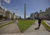 Man running - Buenos Aires, March 2016