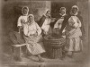 [Mrs Grace Ramsay and four unknown women]