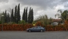 Car and Fence Car and Fence
