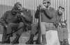 Rifle cleaning - Kfar Etzion, Israel, 1979