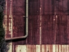 Rusty wall and pipes, Jerusalem - 1979