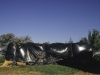 Covered bales of hay - Maale Hachamisha, 1989