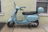 Blue Scooter