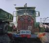 Truck outside Damascus Gate - Jerusalem, 1982