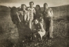Chaim and friends - Israel, circa 1947