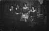 Sima (first on the left) and sisters - Lechovitch, Belarus, circa 1915