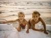 Liad and Yaniv, Lake Kinneret - 1985