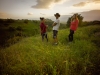 Tahel, Yaniv and Darcy - Hermon Field School, 2013