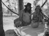 David and Liz on the farm, Vaal River - 1976