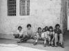 Sitting children - Jerusalem, 1976