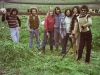 Tony, Fudd, Lizzy, David, Myself Fanny and Joff - Moshav Tal Shachar, 1978