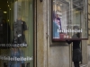 Arranging shop window - Rome, 2010
